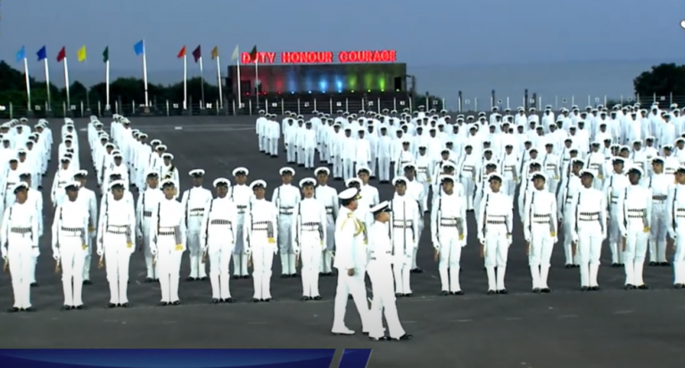 1390 Agniveers Pass Out Of INS Chilika In Odisha