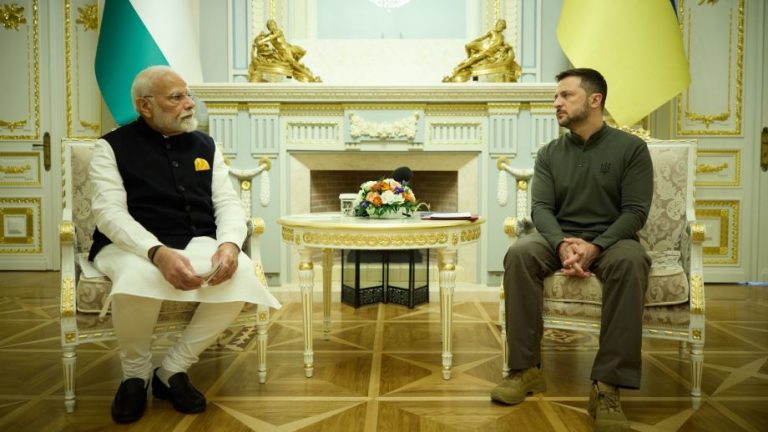 Zelensky and Modi