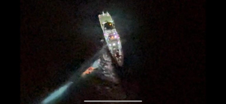 [Watch] Coast Guard Rescues 11 People After Ship Sinks Near Sagar Islands