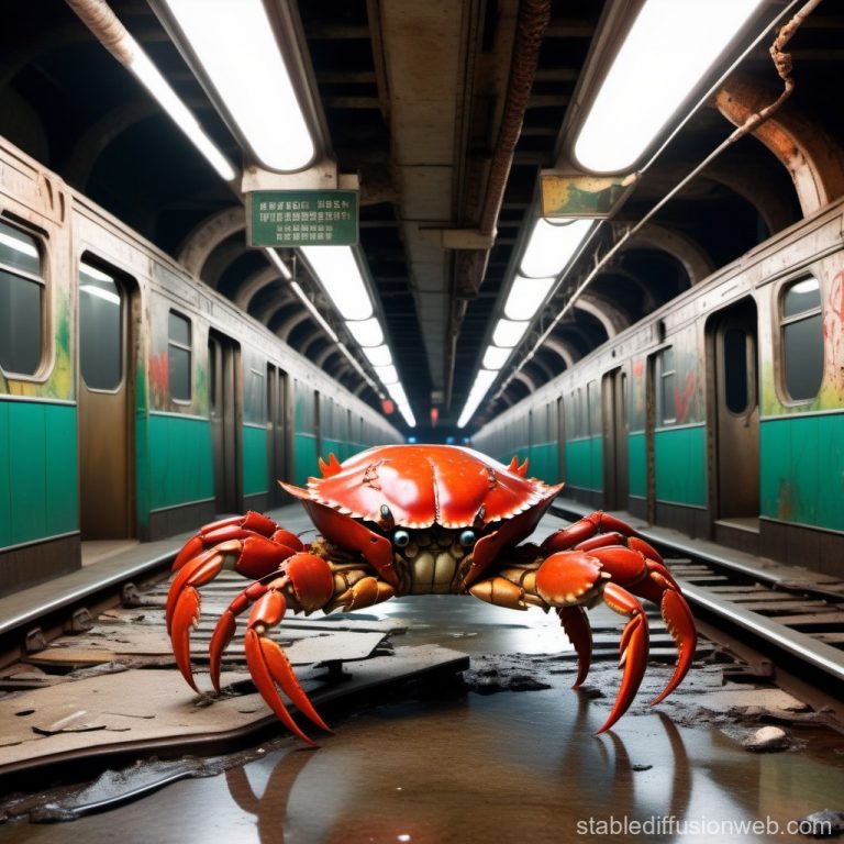 [Watch] Live Crabs Enjoy A Ride On Metro Train!