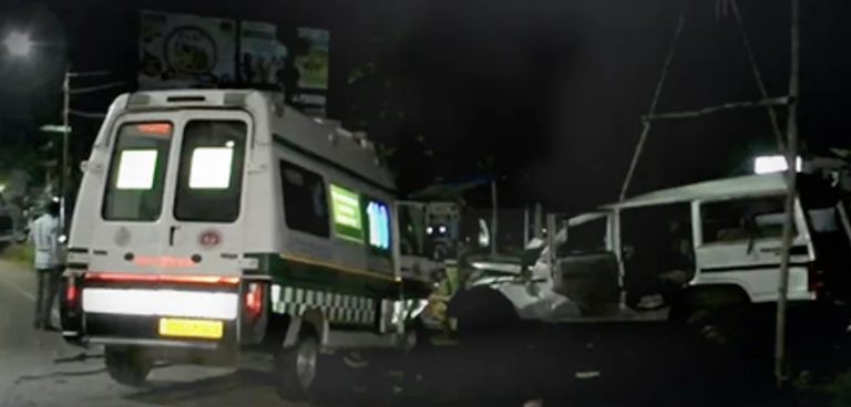 Home Guard Dies, IIC Critical As Ambulance Rams Police Van In Odisha’s Mayurbhanj