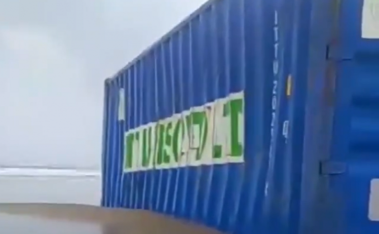 Odisha: Cargo-Laden Containers From Sunken Ship Washed Ashore Off Satabhaya Beach