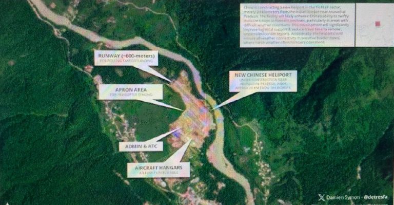 China Constructing New Heliport Just 20 Km Away From Arunachal Pradesh: Report