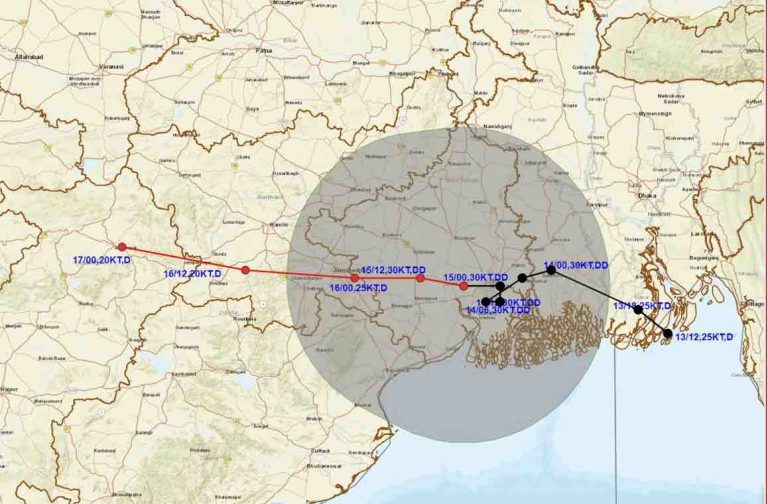 Very Heavy Rain Likely In Odisha Today As Deep Depression Persists Over Gangetic West Bengal