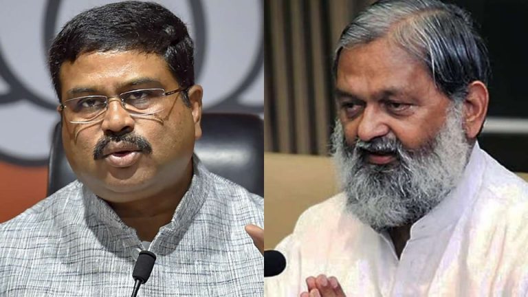 Dharmendra Pradhan snubs Anil Vij