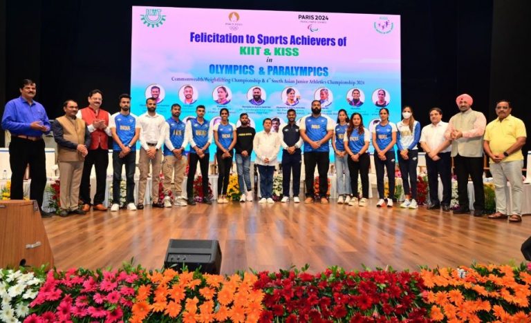 KIIT olympians felicitated