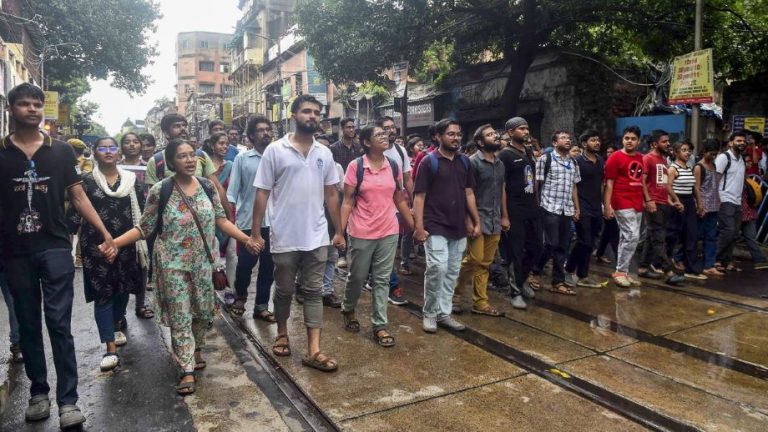 Kolkata doctors protest