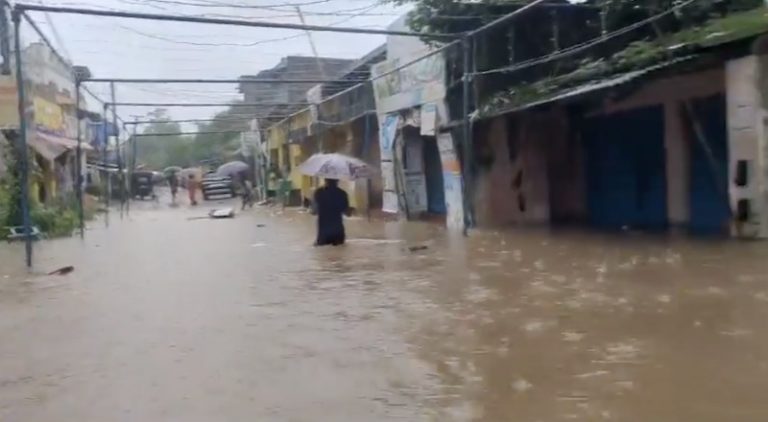 NH Turns Into River As Heavy Rain Trigger Flood-Like Situation In Odisha’s Malkangiri