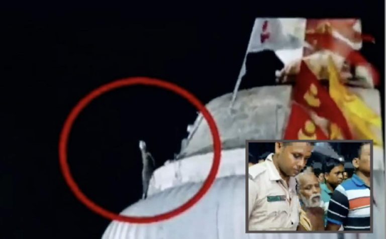 Elderly Man Climbs Atop Puri Jagannath Temple; Know What Happened Next