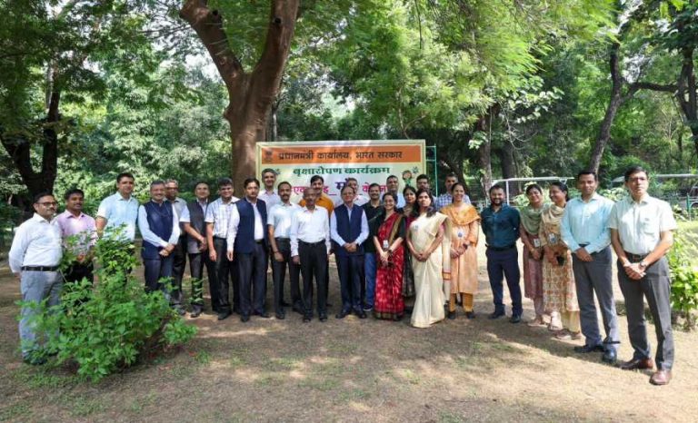 Led By Principal Secy P K Mishra, PMO Officials Participate In ‘Ek Ped Maa Ke Naam’ Movement