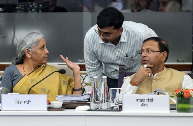 Nirmala sitharaman GST meeting