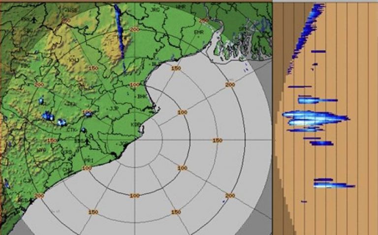 Nowcast Warning For Bhubaneswar, Cuttack & 4 Odisha Dists Till 2.30PM
