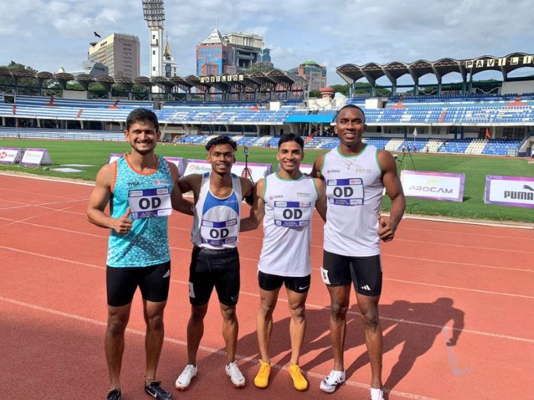 Odisha men's relay gold