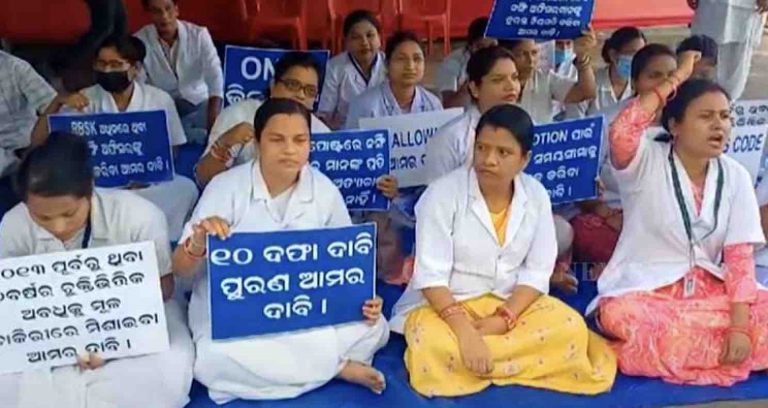 Odisha Nursing Staff To Continue Stir, Ceasework Likely From Tomorrow As Talks Fail