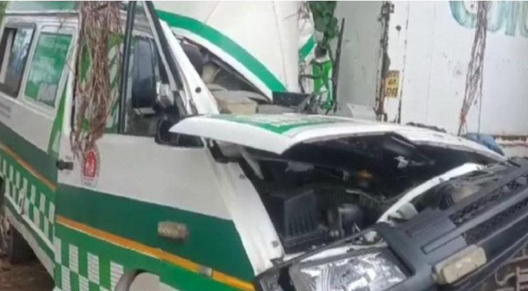 1 Killed, 2 Critical As Ambulance Rams Into Truck In Odisha’s Jajpur