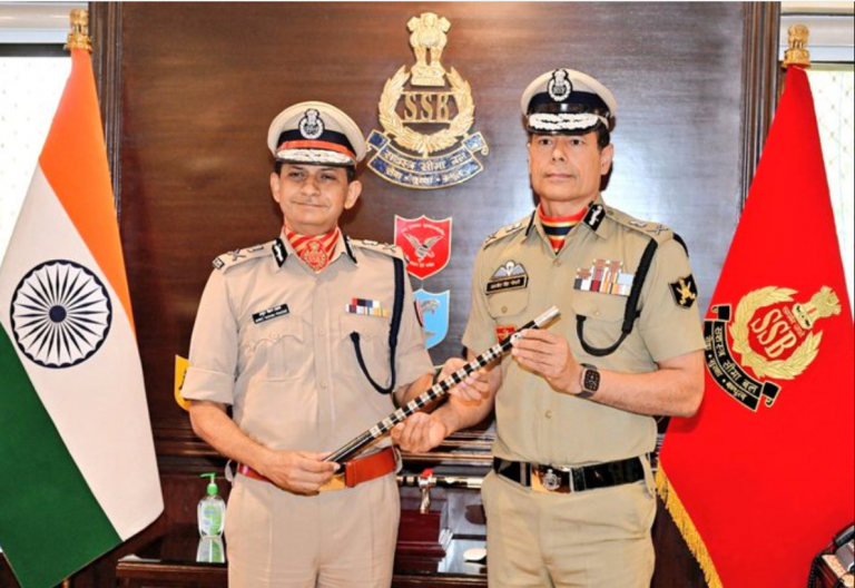 Senior IPS Officer Of Odisha Cadre Amrit Mohan Prasad Takes Charge As SSB DG