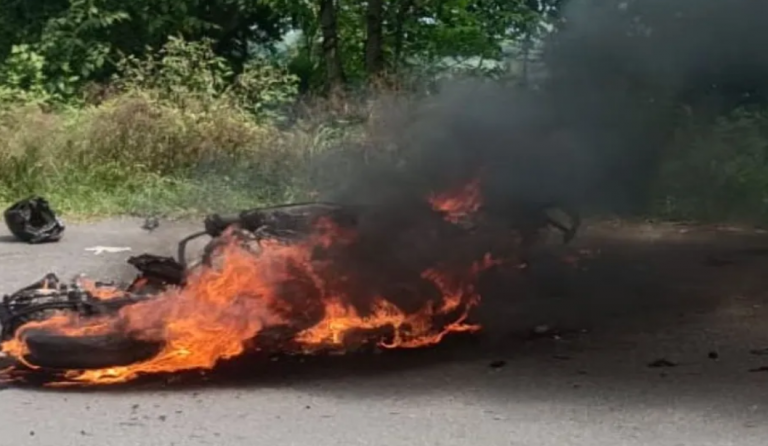 Man Burnt Alive After 2 Bikes Collide In Odisha’s Sundargarh