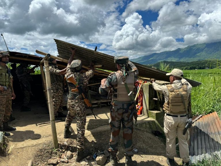 Manipur On The Edge: Security Forces Destroy Three Bunkers After Militants Launch Rocket Attacks