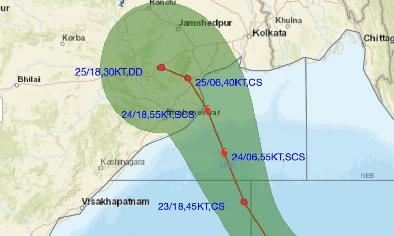 Cyclone ‘Dana’ May Hit Kendrapada-Bhadrak Coasts In Odisha On Oct 24 Night: CEC