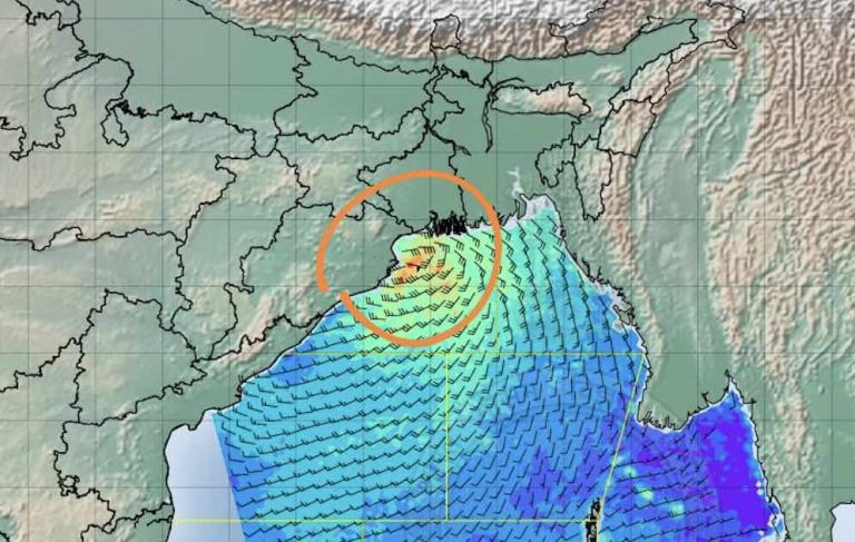 Severe Cyclonic Storm Dana Makes Landfall Between Paradip & Bhitarkanika In Odisha