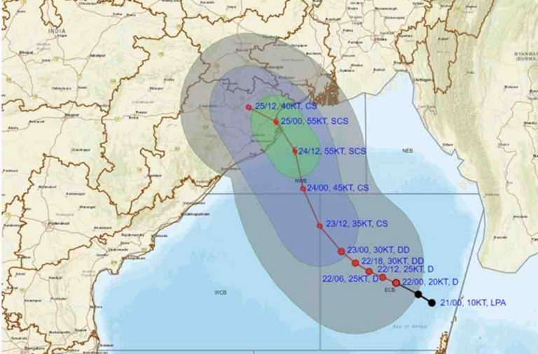 IMD Issues New Possible Track Of Cyclone ‘Dana’; 2021 Re-Run For Odisha’s Balasore?