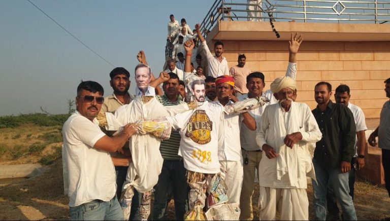 Salman-Bishnoi Feud Intensifies: Protestors Burn Effigies Of Actor & His Father Salim Khan