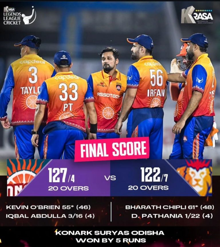 Konark Suryas Odisha win