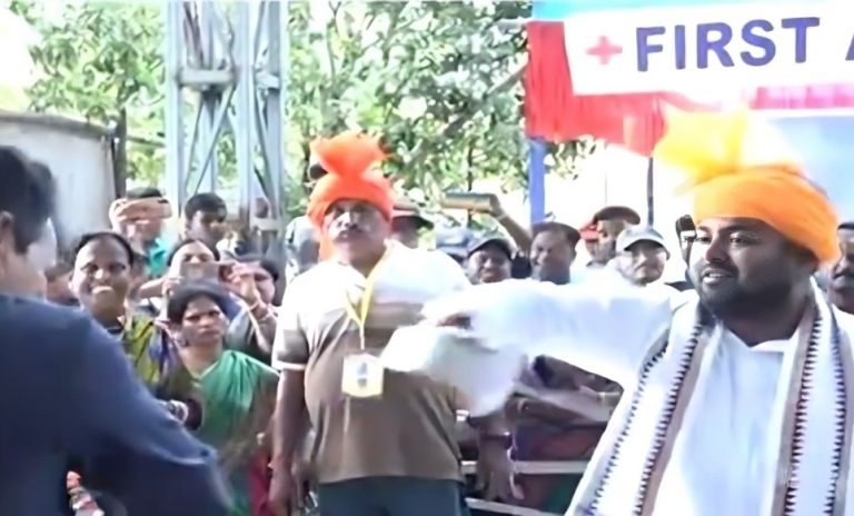 Odisha MLA Stages Martial Arts At Paika Akhada In Balasore On Ashtami