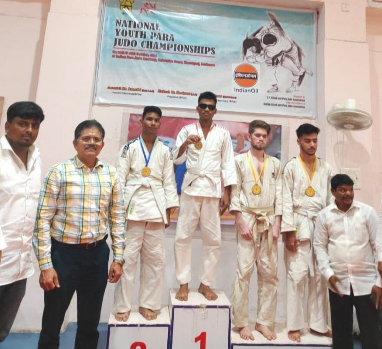 Odisha blind & para judo player, Mohan Sahu