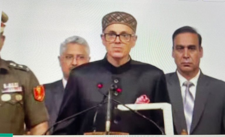 Omar Abdullah Takes Oath As J&K CM, Congress Sits Out