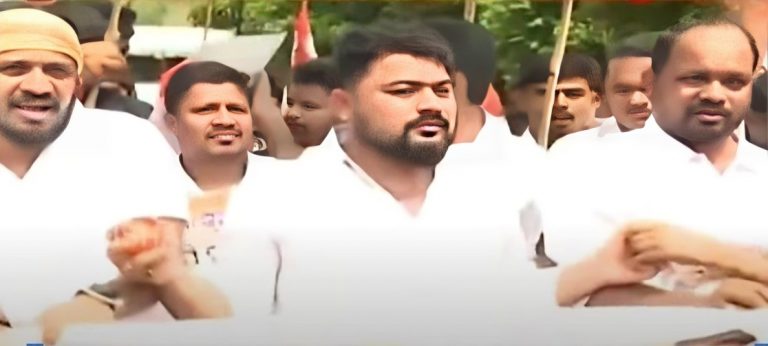 Youth Congress, NSUI Activists Stage Protest Demanding Arrest Of Odisha Governor’s Son