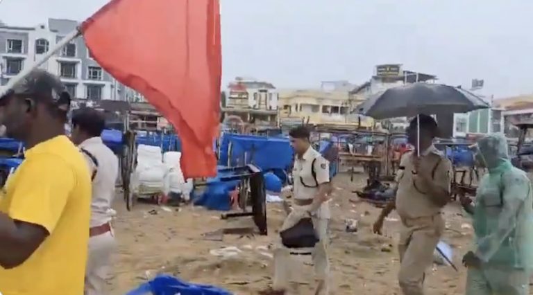 Cyclone ‘Dana’: Devotees Discouraged From Visiting Jagannath Temple, Sun Temple & Beaches In Odisha