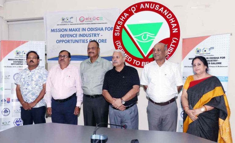Conclave On Defence Manufacturing In Odisha To Be Held At SOA University