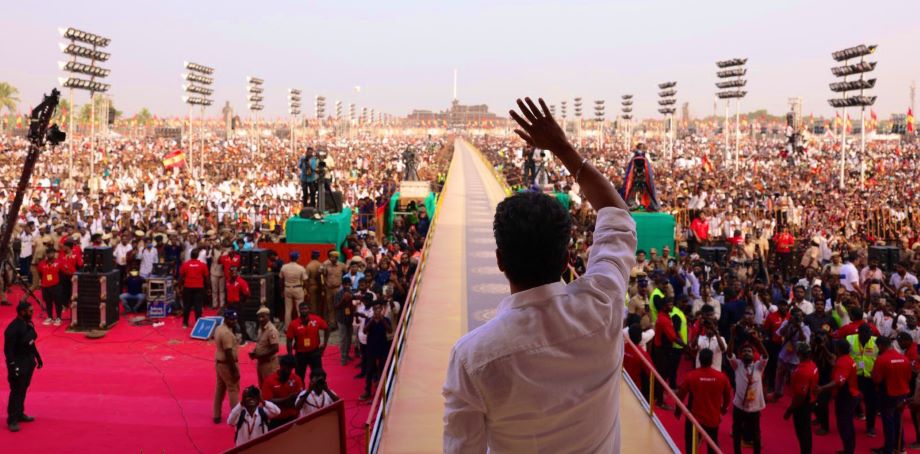 Vijay mega rally
