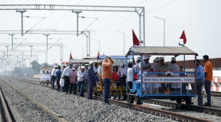 Successful Trial Run Held From Jharmunda To Boudh On Khurda Road-Balangir Rail Line In Odisha