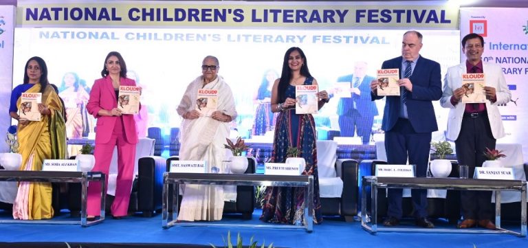 Actor Soha Ali Khan Attends Inaugural Day Of 10th National Children’s Literary Festival At Odisha’s KIIT International School