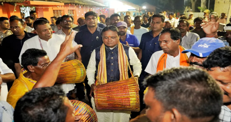 Odisha CM Mohan Majhi Celebrates Diwali At His Native Place