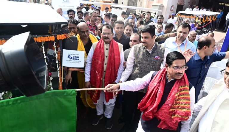 Union Minister Flags Off Battery-Run Vehicles At Puri Jagannath Temple In Odisha