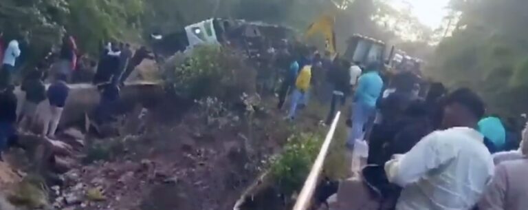 4 Pilgrims Die As Bus Overturns At Koraput’s Ghat Road; CM Announces Rs 2L Ex-Gratia