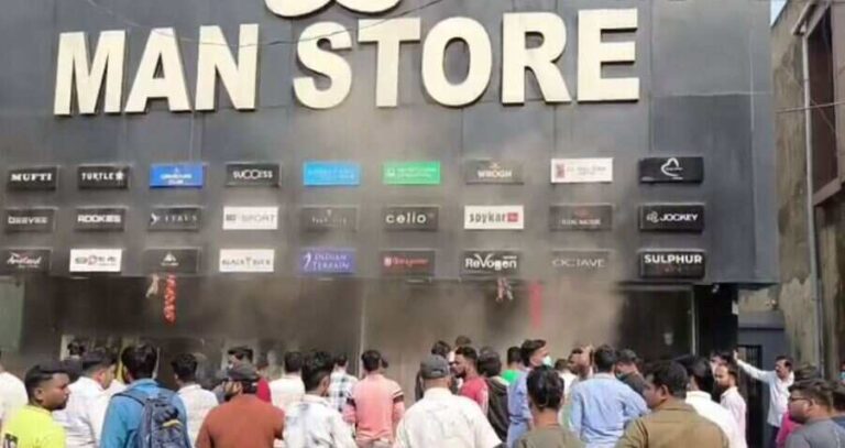 Garment Shop Gutted In Fire In Odisha’s Angul, No One Hurt