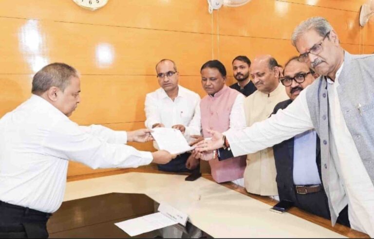 Sujeet Kumar Files Nomination For Rajya Sabha Bypoll In Odisha As BJP Candidate