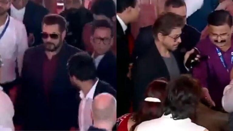 Salman, Shah Rukh at Fadnavis oath ceremony