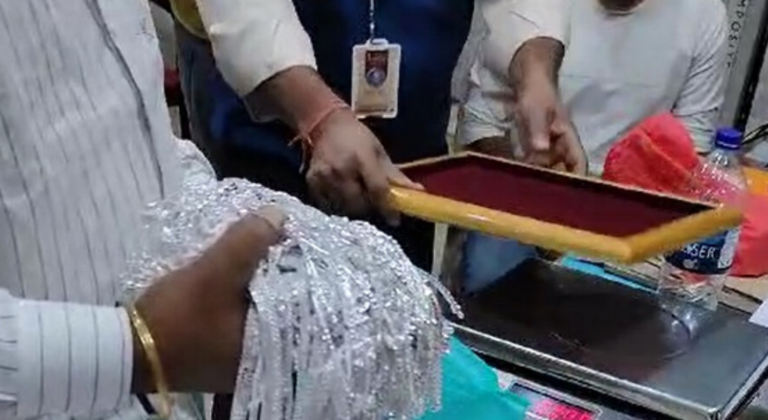 60 Kg Silver Seized By GRP From Rourkela Railway Station In Odisha