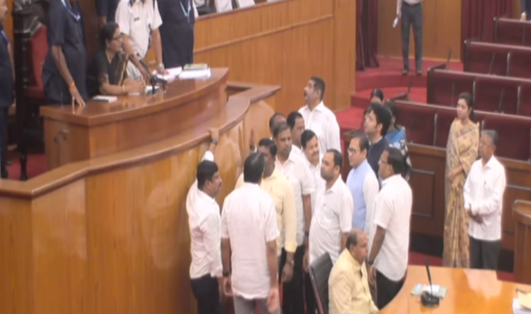 Odisha Assembly Adjourned Till 4 PM Amid Ruckus By BJD Over CM’s ‘ASO Job Sale’ Remark