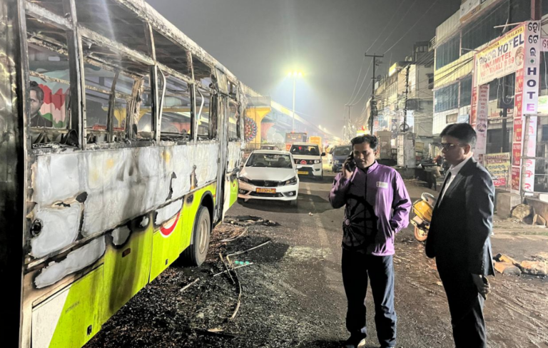CRUT Launches Probe Into Mo Bus Fire In Cuttack, Committee Formed