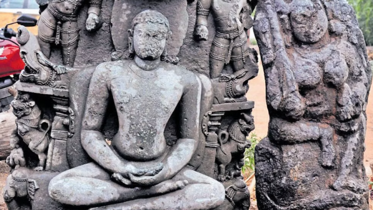Ancient Shaiva, Buddhist Sculptures Found In Odisha’s Bhadrak