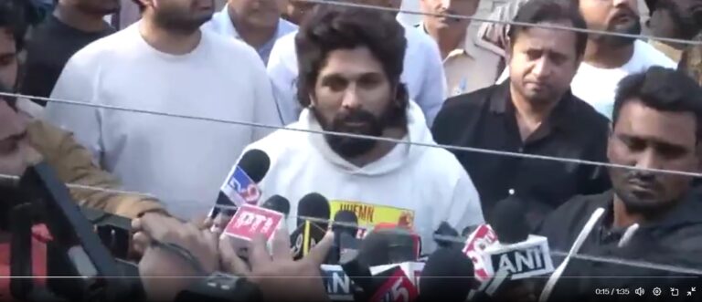 I Am A Law-Abiding Citizen, Says Allu Arjun After Walking Out Of Jail In Stampede Case