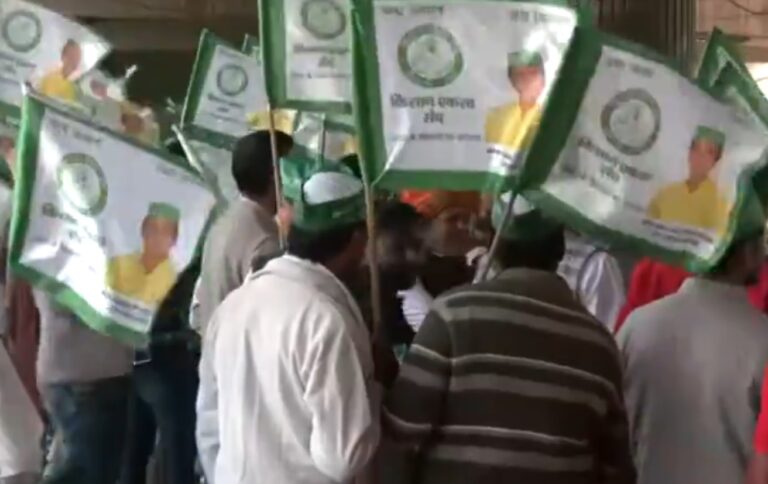 Farmers From Uttar Pradesh On Way To Parliament From Noida To Press Demands Over Farm Laws