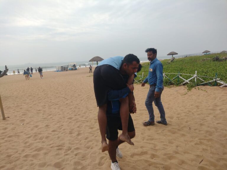 Navy Diving Team Rescues 20-Yr-Old Swimmer From Sea In Odisha’s Puri