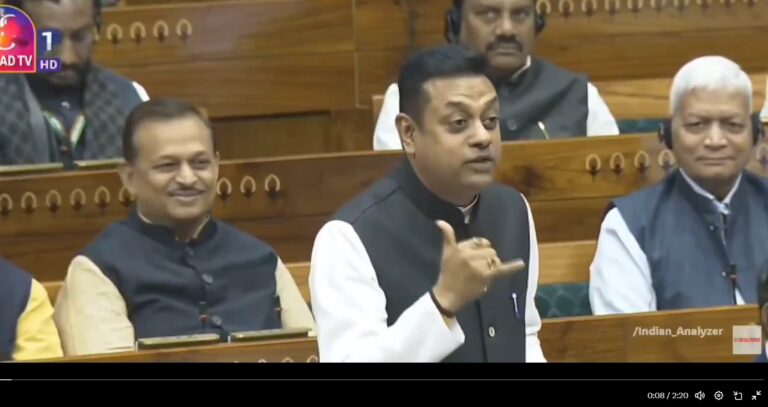 Odisha MP Sambit Patra Reminds Congress Of 1971 ‘Nagarwala Scandal’ In Lok Sabha